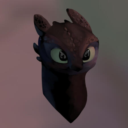 Toothless Headshot